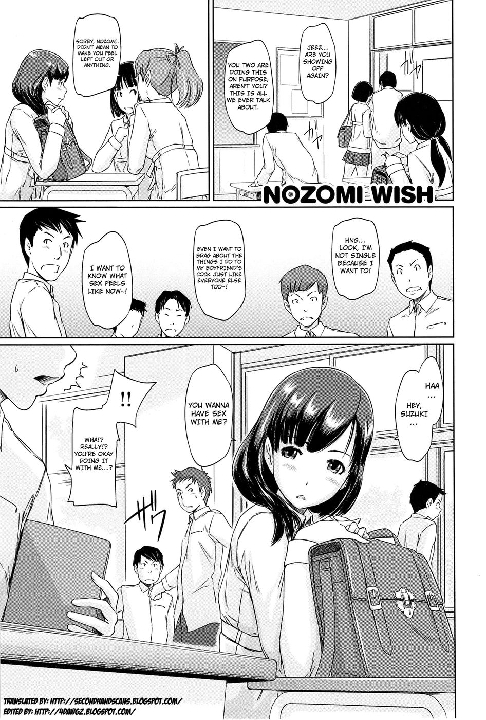 Hentai Manga Comic-Nozomi Wish-Read-1